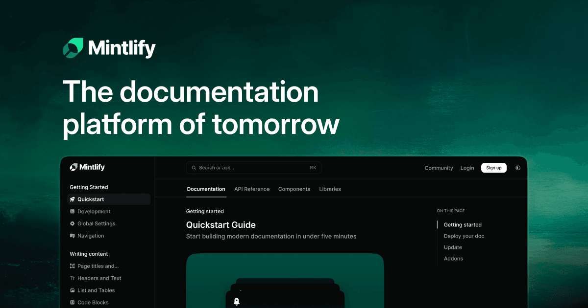 Mintlify - Product Image