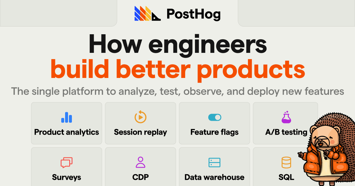 PostHog - Product Image